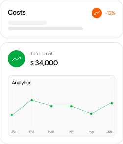 Detailed profit & loss reports